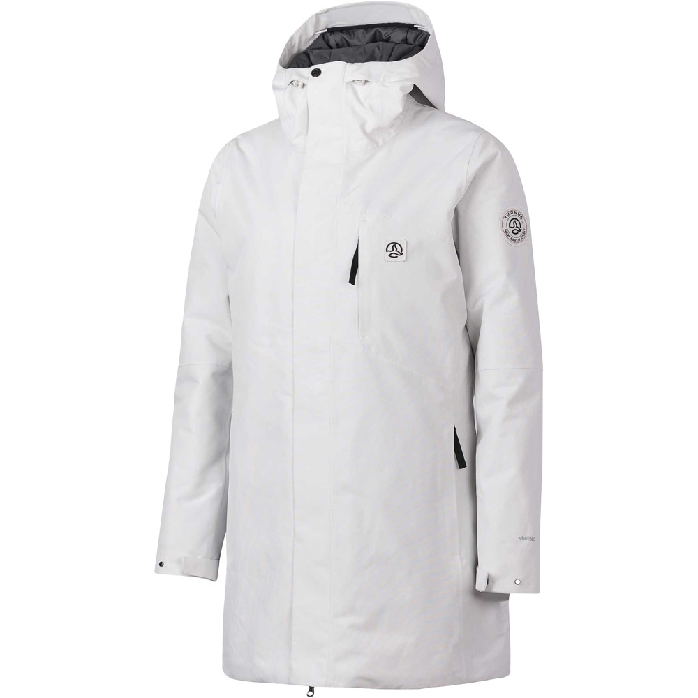 Ternua chaqueta impermeable insulada mujer CONNE JKT W vista frontal