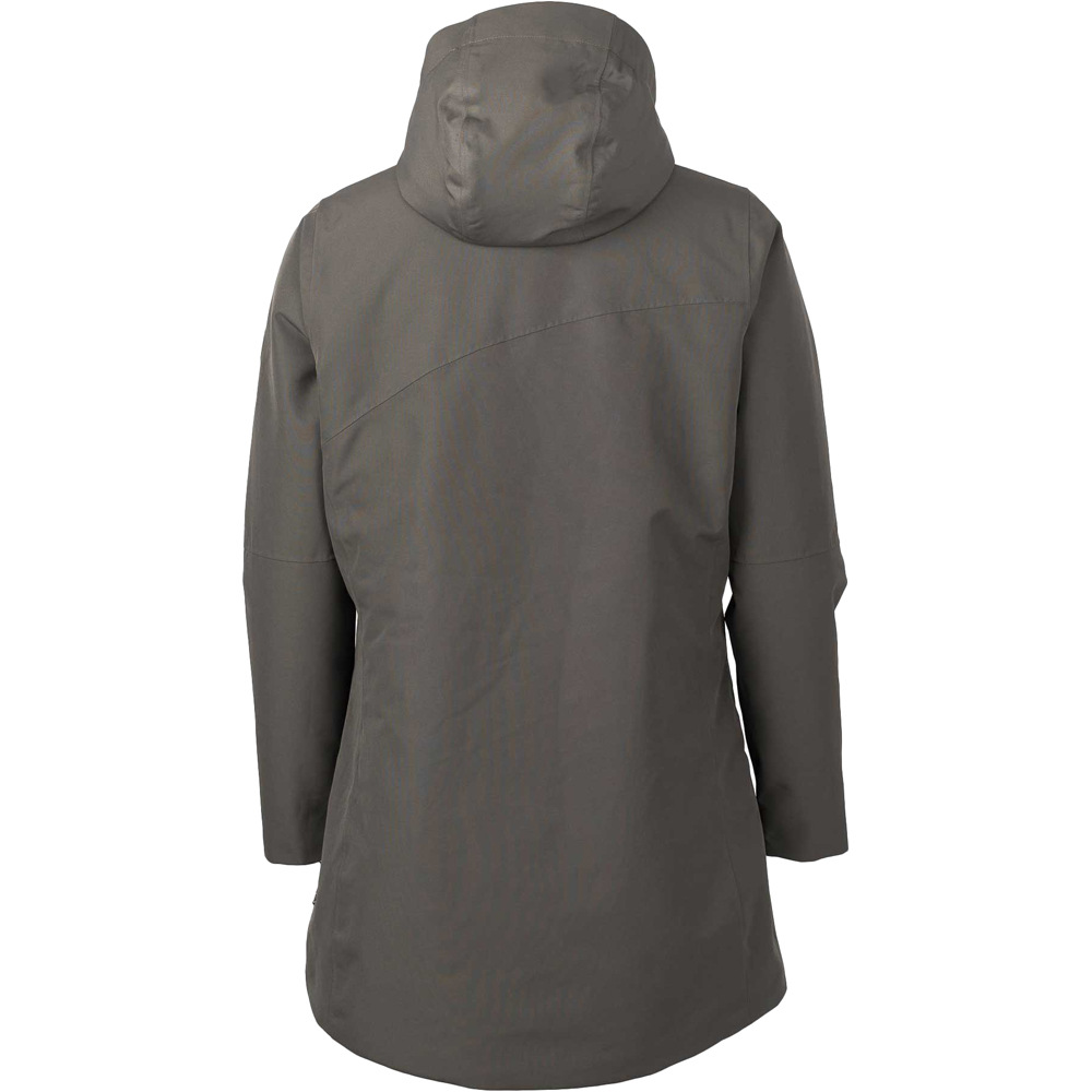 Ternua chaqueta impermeable insulada mujer CONNE JKT W vista trasera