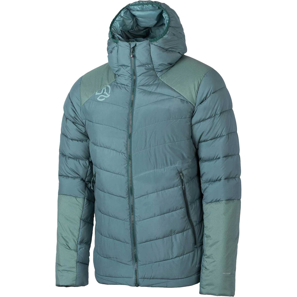 Ternua chaqueta outdoor hombre YAKSAM HOOD JKT M vista frontal