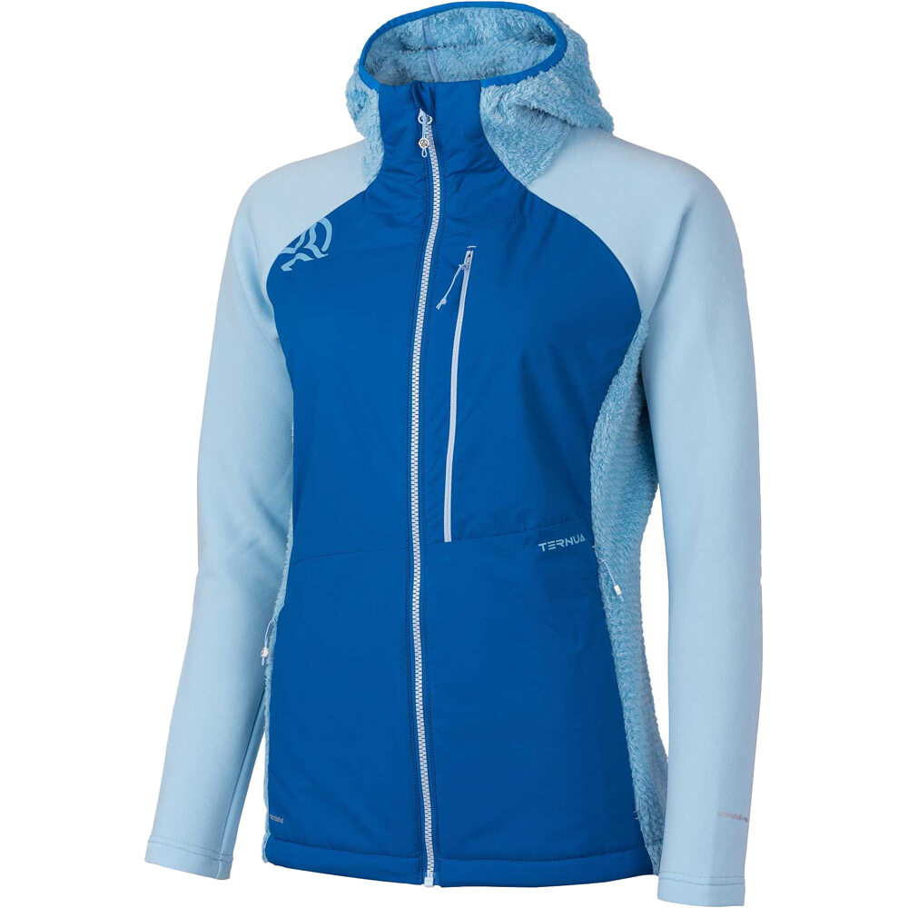 Ternua chaqueta outdoor mujer KIMOA HYBRID JK W vista frontal