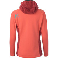 Ternua chaqueta outdoor mujer KIMOA HYBRID JK W vista trasera