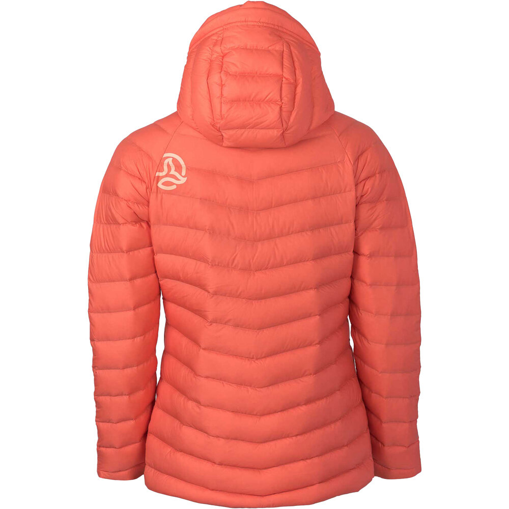 Ternua chaqueta outdoor mujer VILMAN 2.0 HOOD DOWN JKT W vista trasera