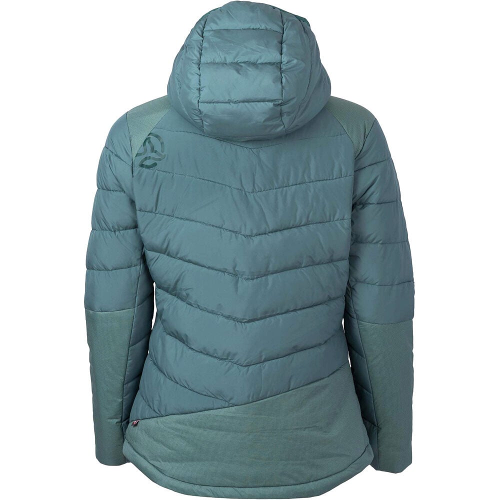 Ternua chaqueta outdoor mujer YAKSIM HOOD JKT W vista trasera