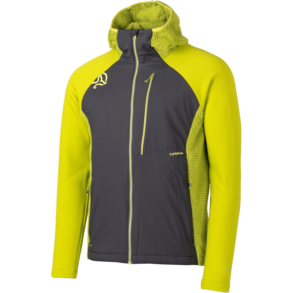 Ternua chaqueta softshell hombre KIMO HYBRID JKT M vista frontal