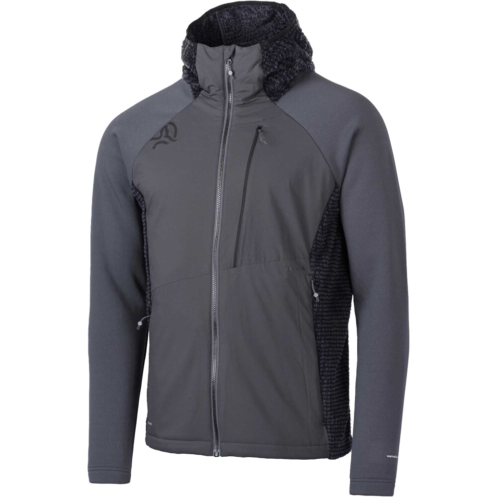 Ternua chaqueta softshell hombre KIMO HYBRID JKT M vista frontal