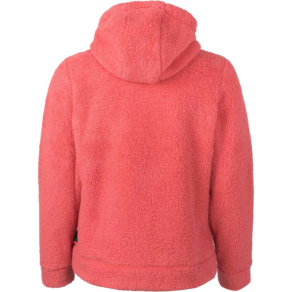 Ternua forro polar mujer IVANY HOODY W vista trasera