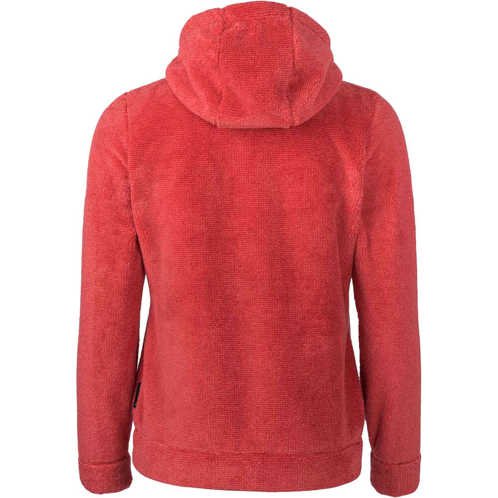 Ternua forro polar mujer RED COVE JKT W vista trasera