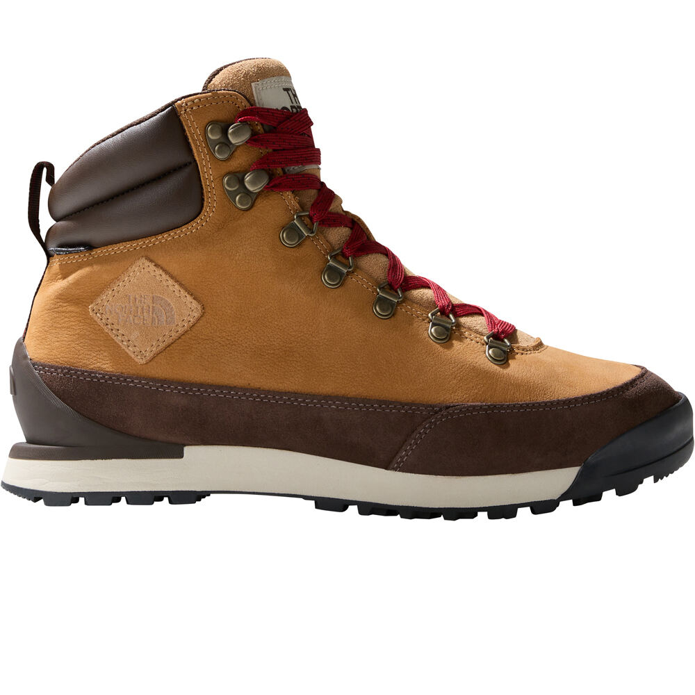 The North Face bota trekking hombre M BACK-TO-BERKELEY IV LEATHER WP lateral exterior