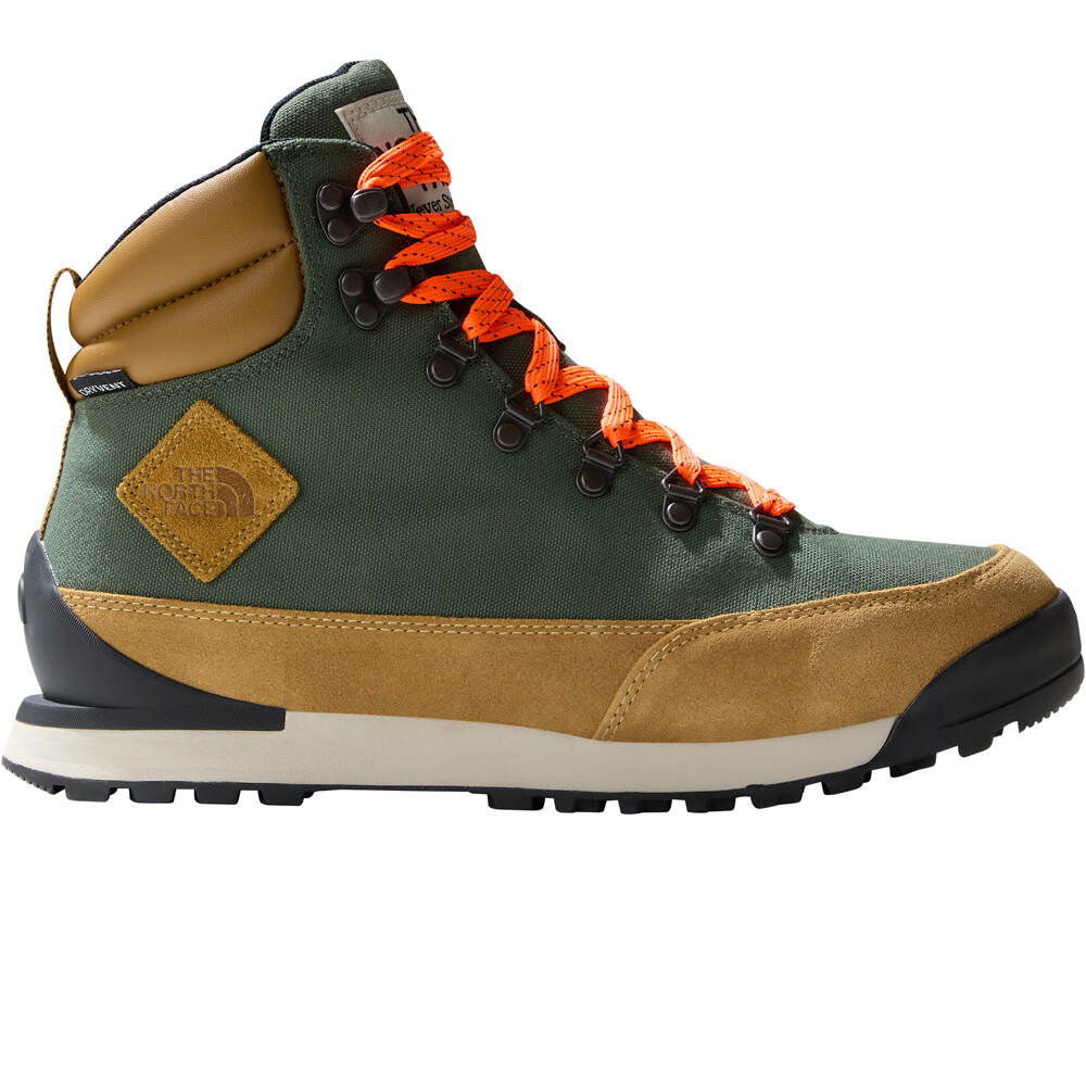 The North Face bota trekking hombre M BACK-TO-BERKELEY IV TEXTILE WP lateral exterior