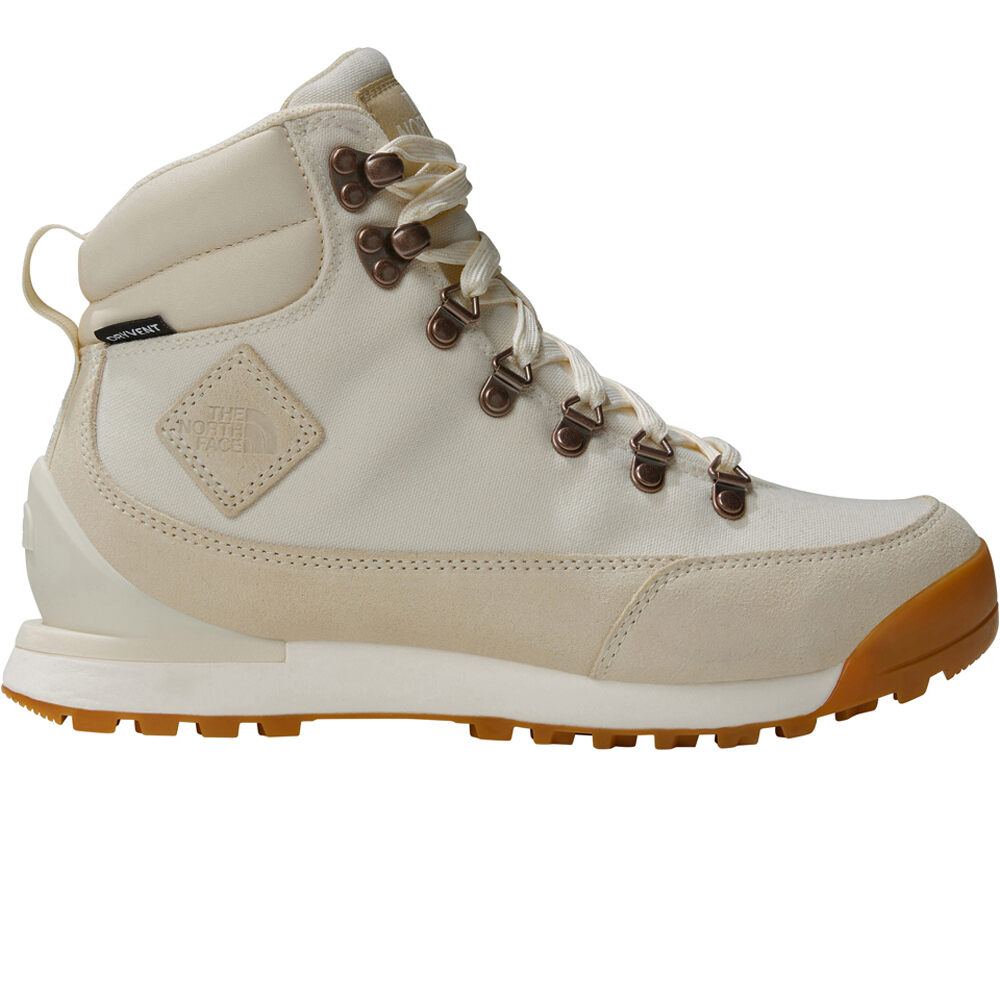 The North Face bota trekking mujer W BACK-TO-BERKELEY IV TEXTILE WP lateral exterior