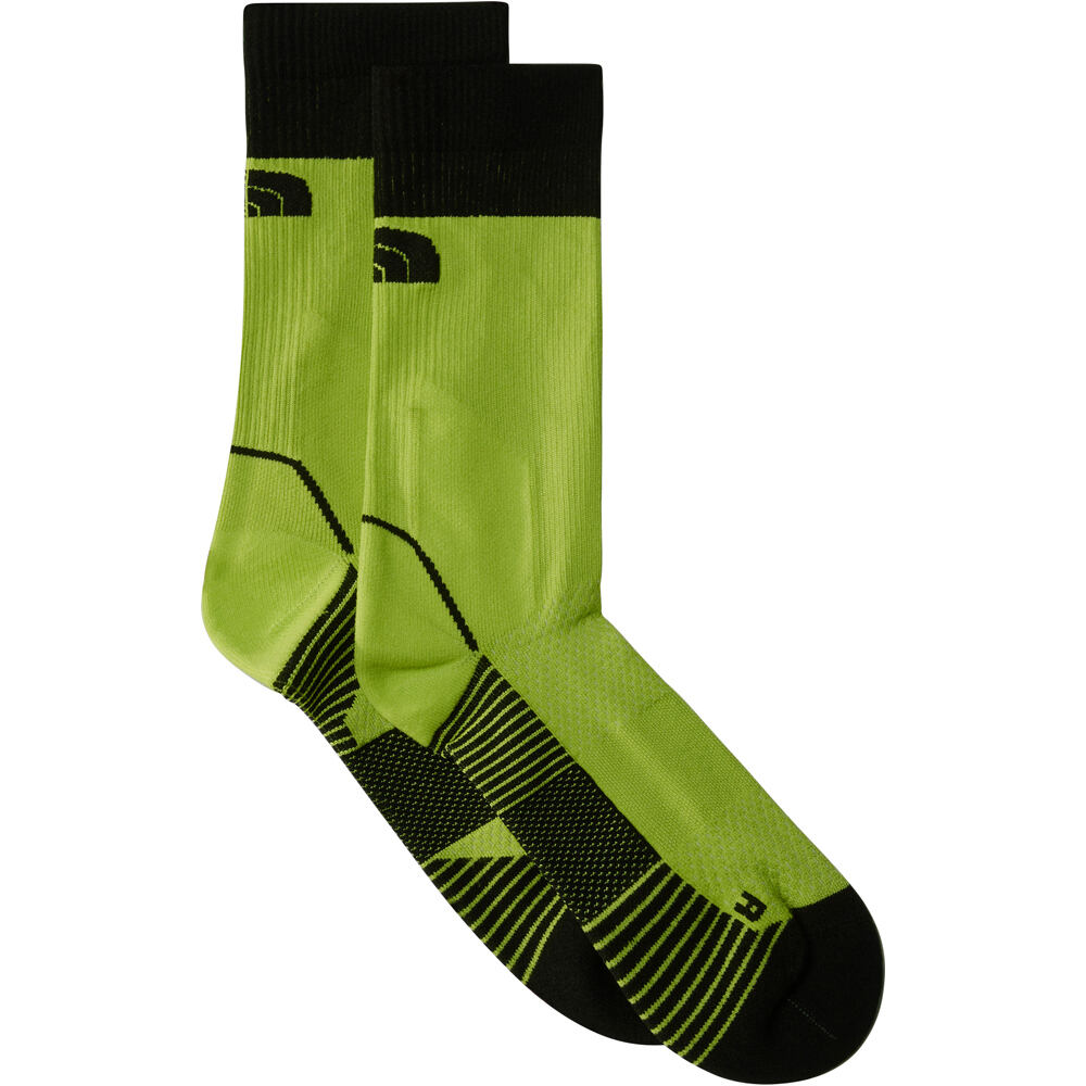 The North Face calcetines running TRAIL RUN SOCK CREW vista frontal