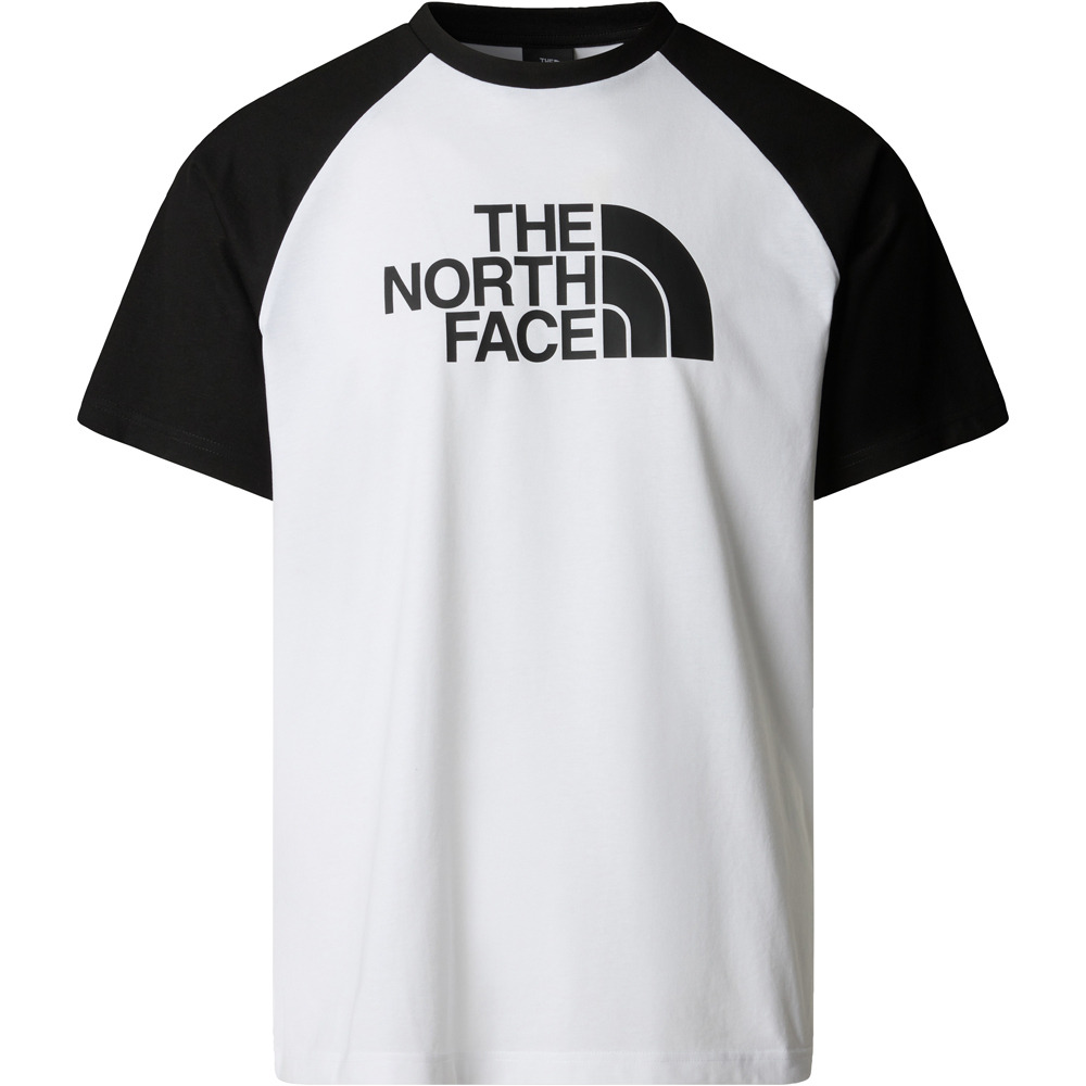 The North Face camiseta manga corta hombre M S/S RAGLAN EASY TEE vista frontal