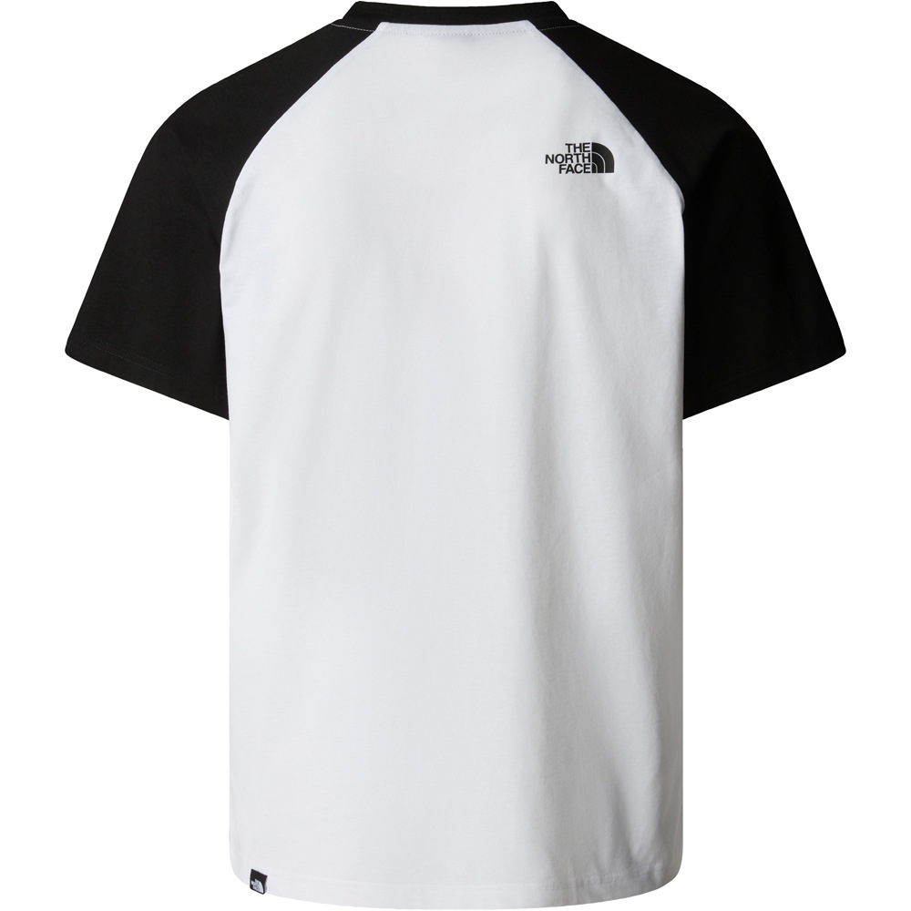 The North Face camiseta manga corta hombre M S/S RAGLAN EASY TEE vista trasera