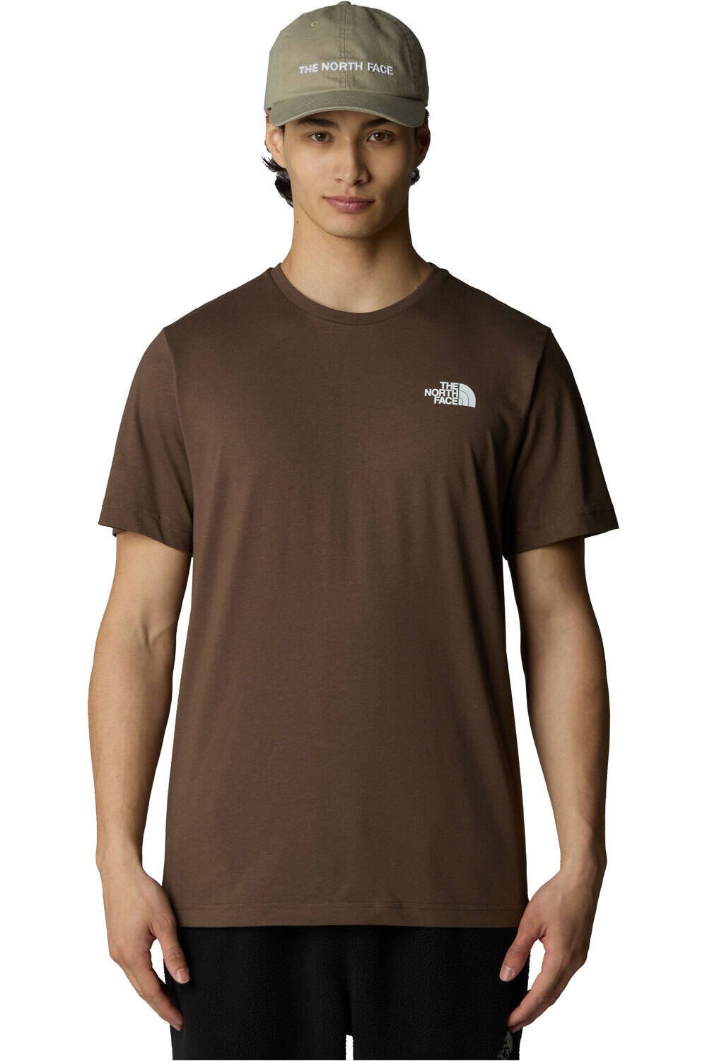 The North Face camiseta manga corta hombre M S/S REDBOX TEE vista frontal