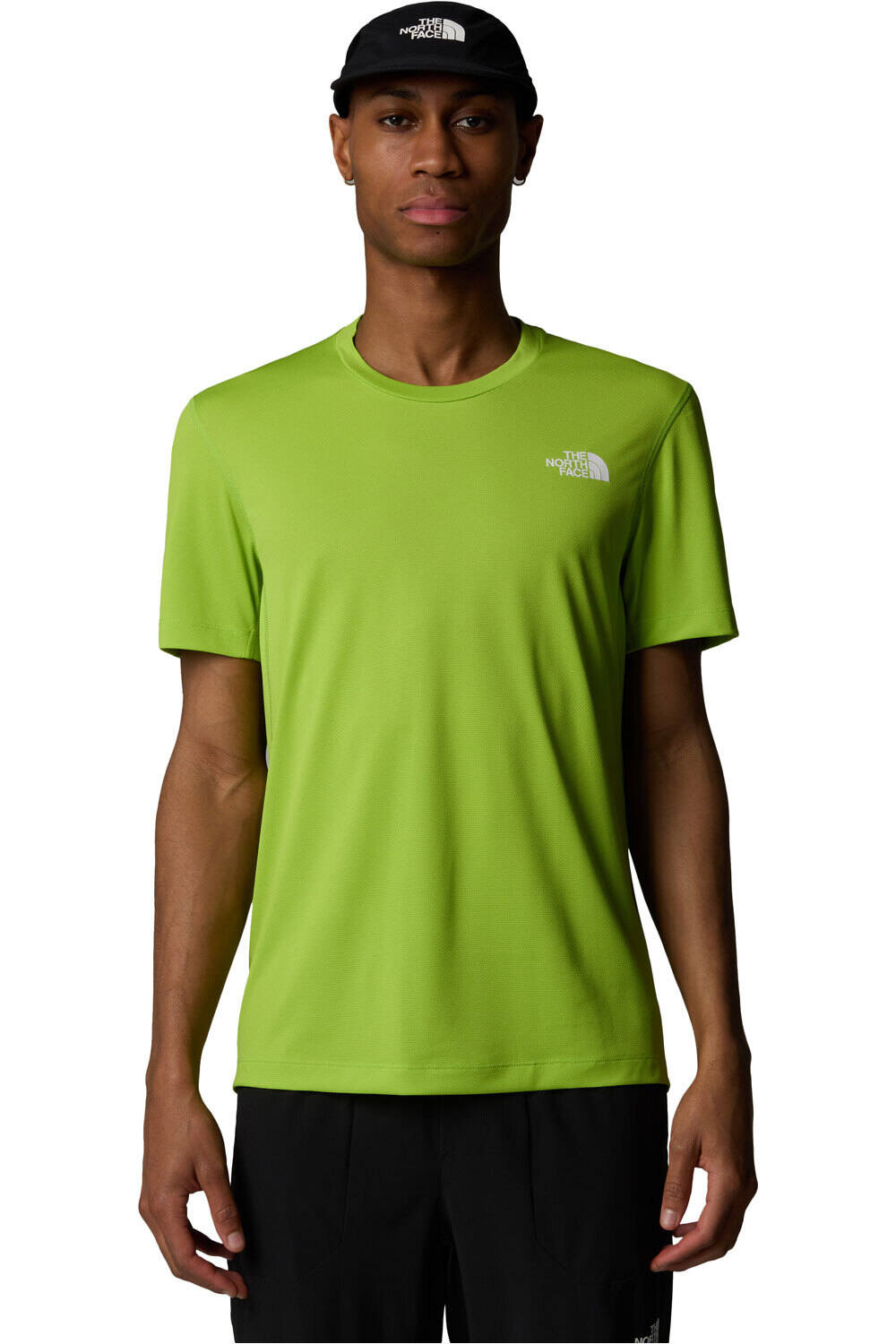 The North Face camiseta montaña manga corta hombre M LIGHTBRIGHT S/S TEE vista frontal