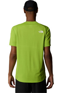 The North Face camiseta montaña manga corta hombre M LIGHTBRIGHT S/S TEE vista trasera