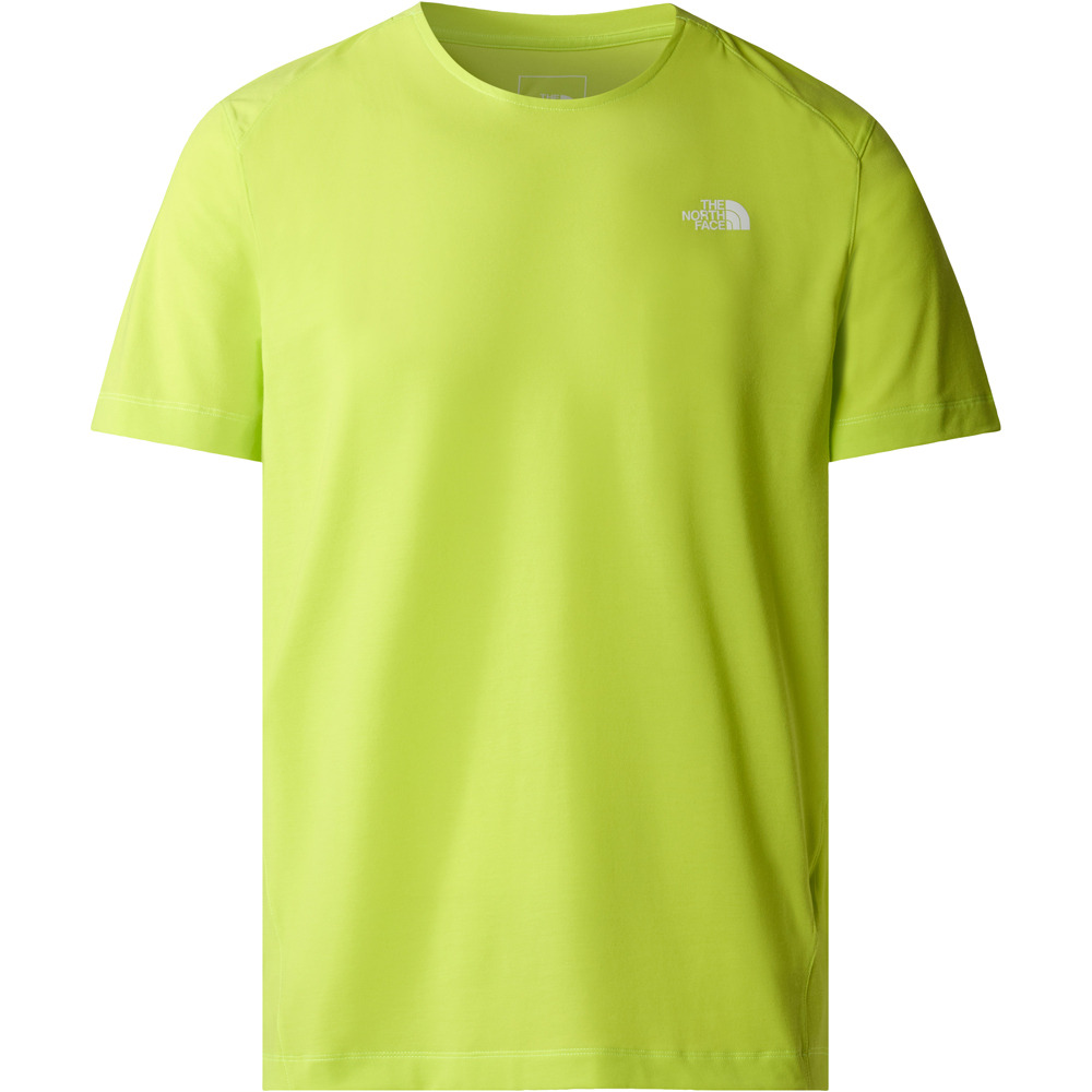 The North Face camiseta montaña manga corta hombre M LIGHTNING ALPINE S/S TEE vista frontal