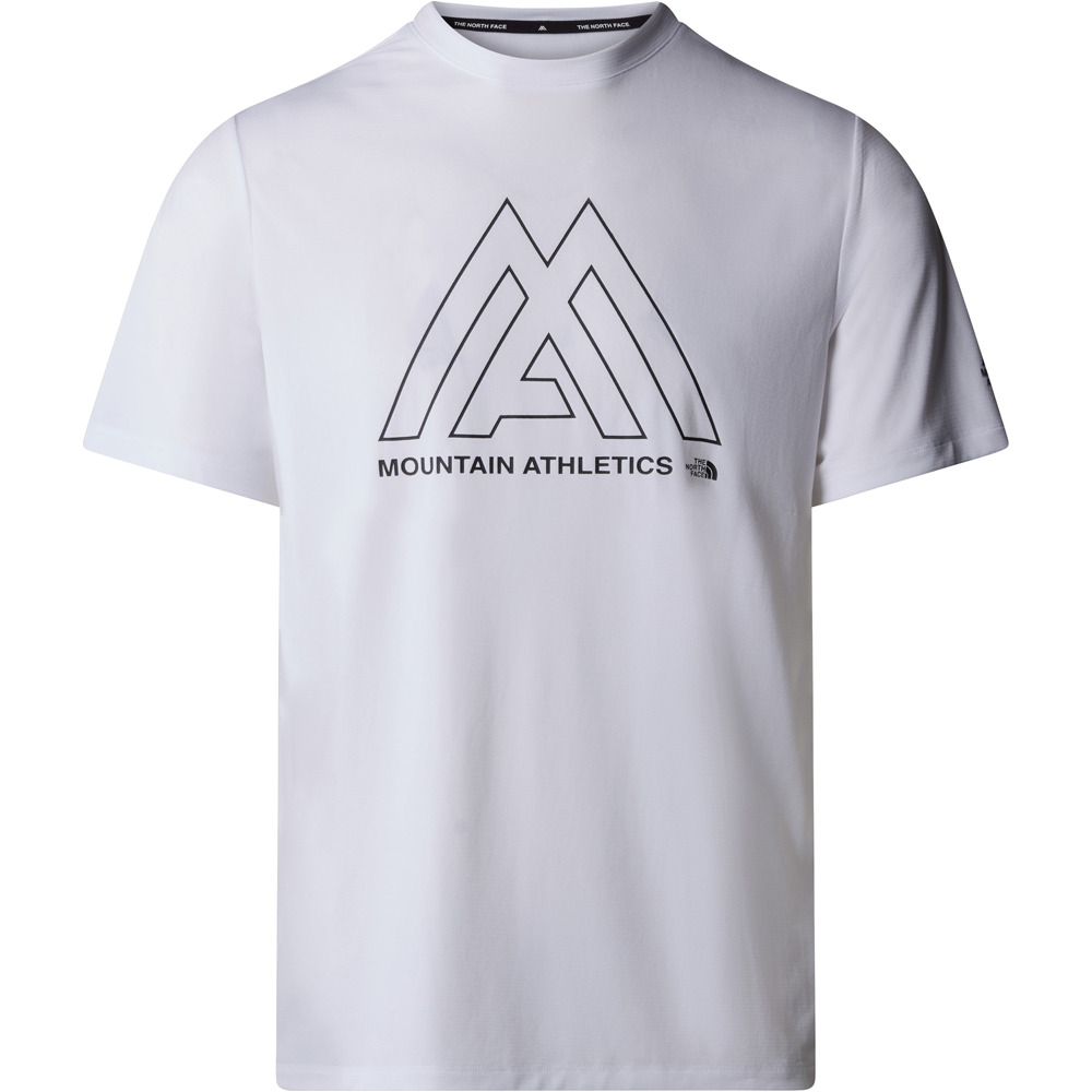 The North Face camiseta montaña manga corta hombre M MA 24/7 S/S TEE vista detalle