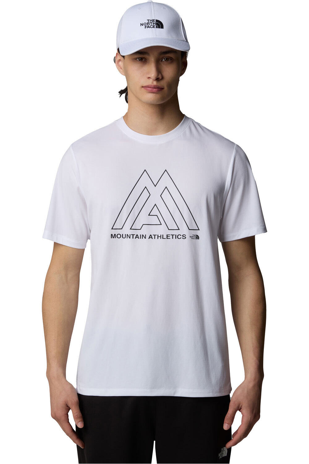 The North Face camiseta montaña manga corta hombre M MA 24/7 S/S TEE vista frontal