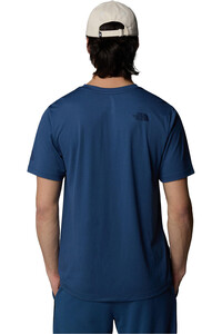 The North Face camiseta montaña manga corta hombre M MA 24/7 S/S TEE vista trasera