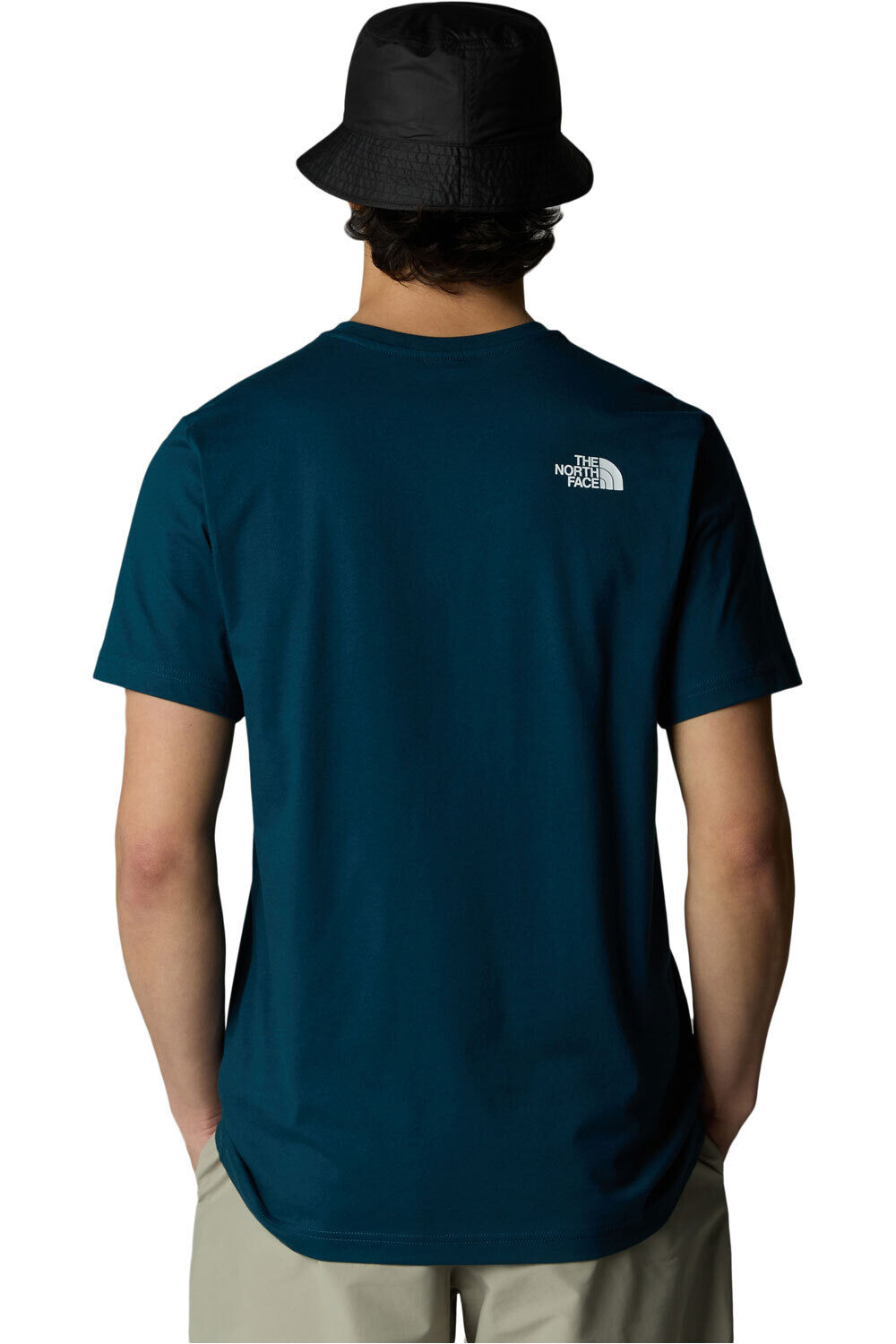 The North Face camiseta montaña manga corta hombre M S/S NEVER STOP EXPLORING TEE vista trasera