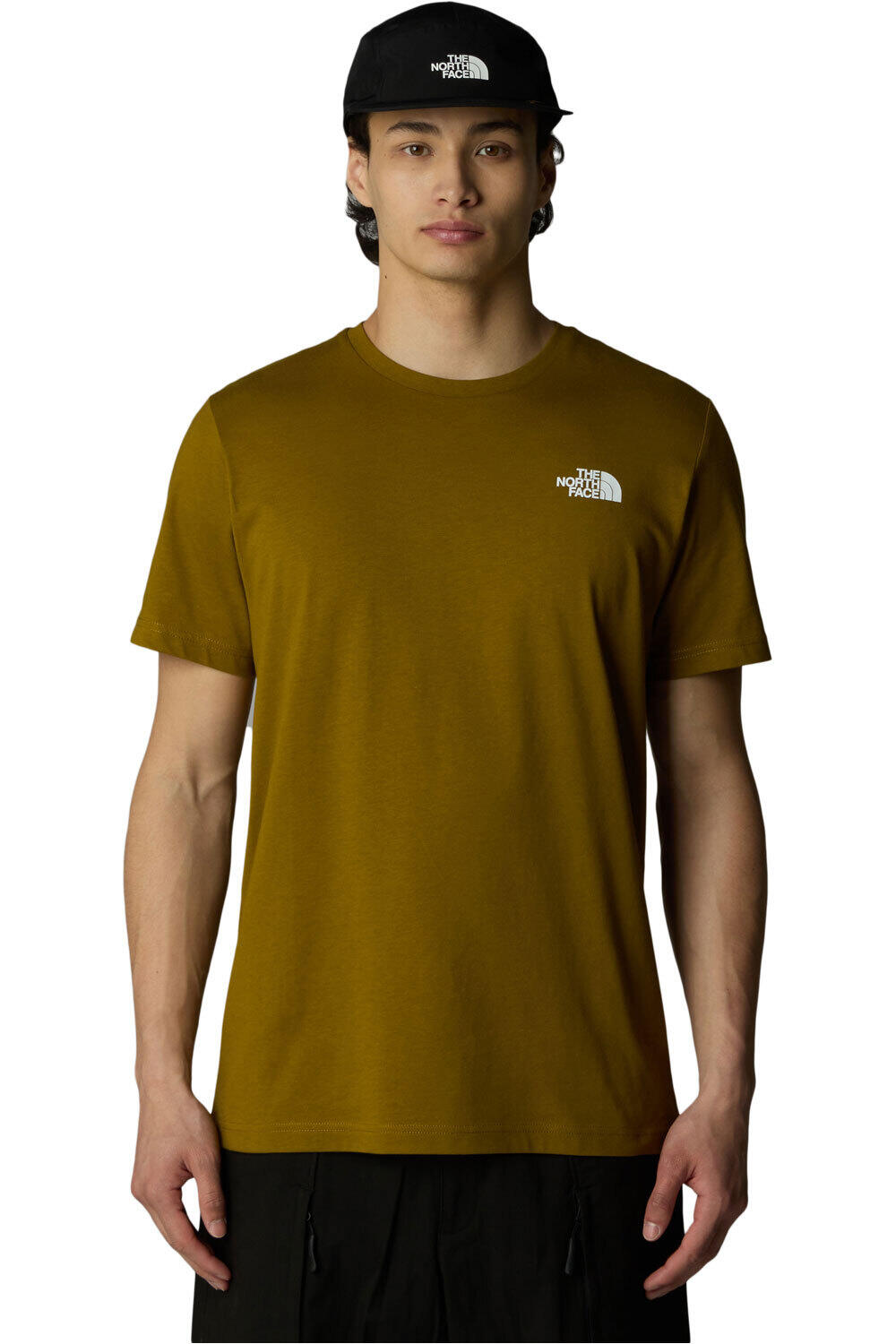 The North Face camiseta montaña manga corta hombre M S/S REDBOX TEE vista frontal