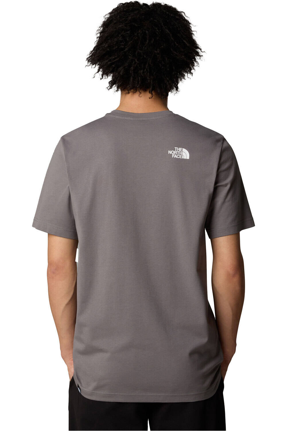 The North Face camiseta montaña manga corta hombre M S/S SIMPLE DOME TEE vista trasera