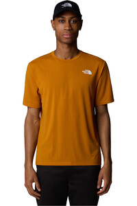 The North Face camiseta montaña manga corta hombre M TOPOGRAPHIC FOUNDATION SS TEE vista frontal