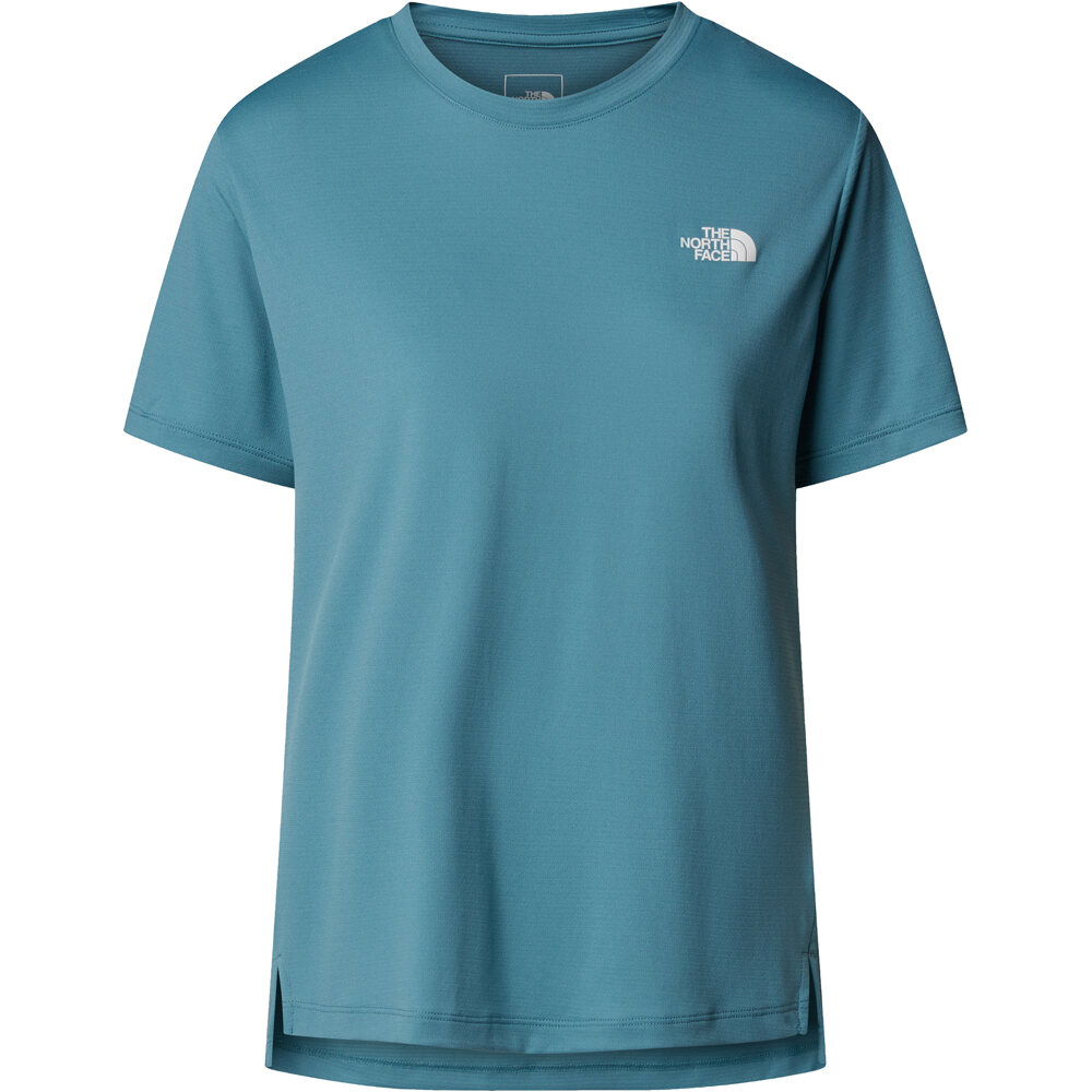 The North Face camiseta montaña manga corta mujer W FLEX S/S TEE REG vista frontal