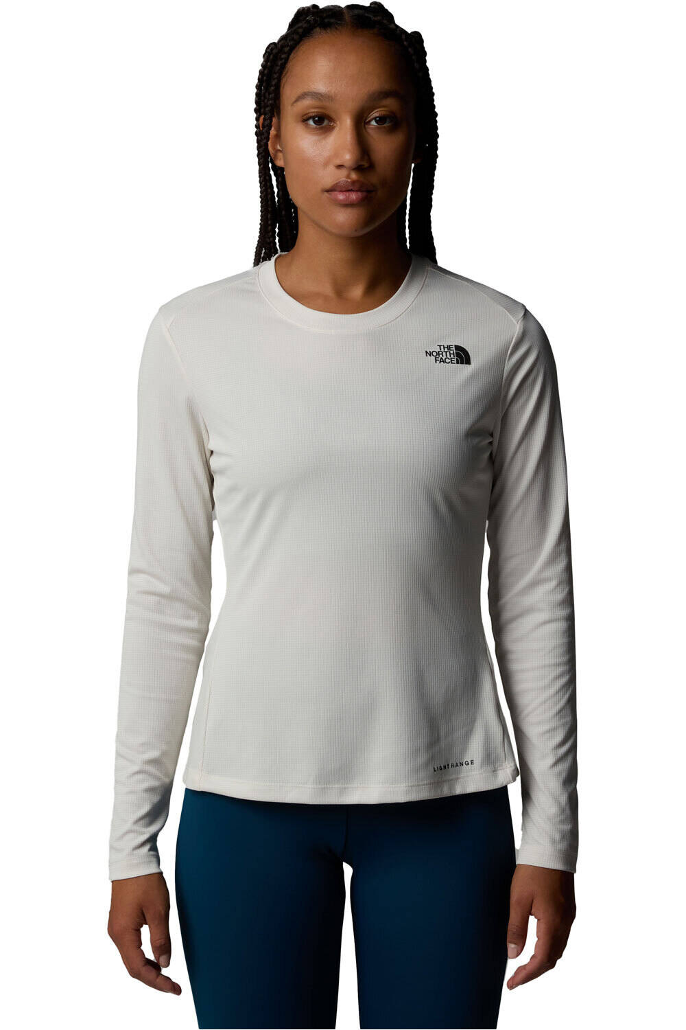 The North Face camiseta montaña manga larga mujer W SHADOW LS vista frontal