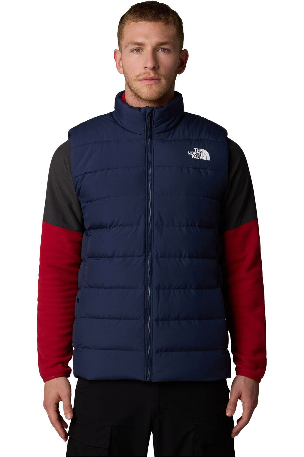 The North Face chaleco outdoor hombre M ACONCAGUA 3 VEST vista frontal