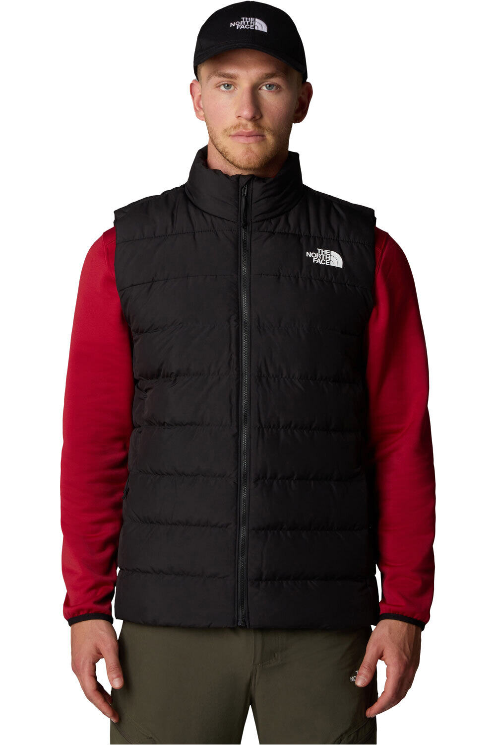 The North Face chaleco outdoor hombre M ACONCAGUA 3 VEST vista frontal