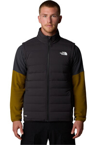 The North Face chaleco outdoor hombre M BELLEVIEW STRETCH DOWN VEST vista frontal