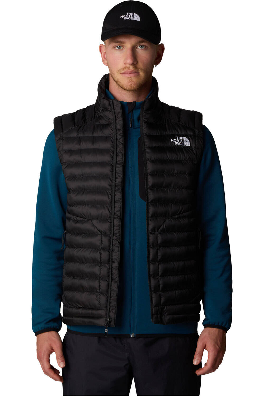 The North Face chaleco outdoor hombre M HUILA SYNTHETIC VEST vista detalle