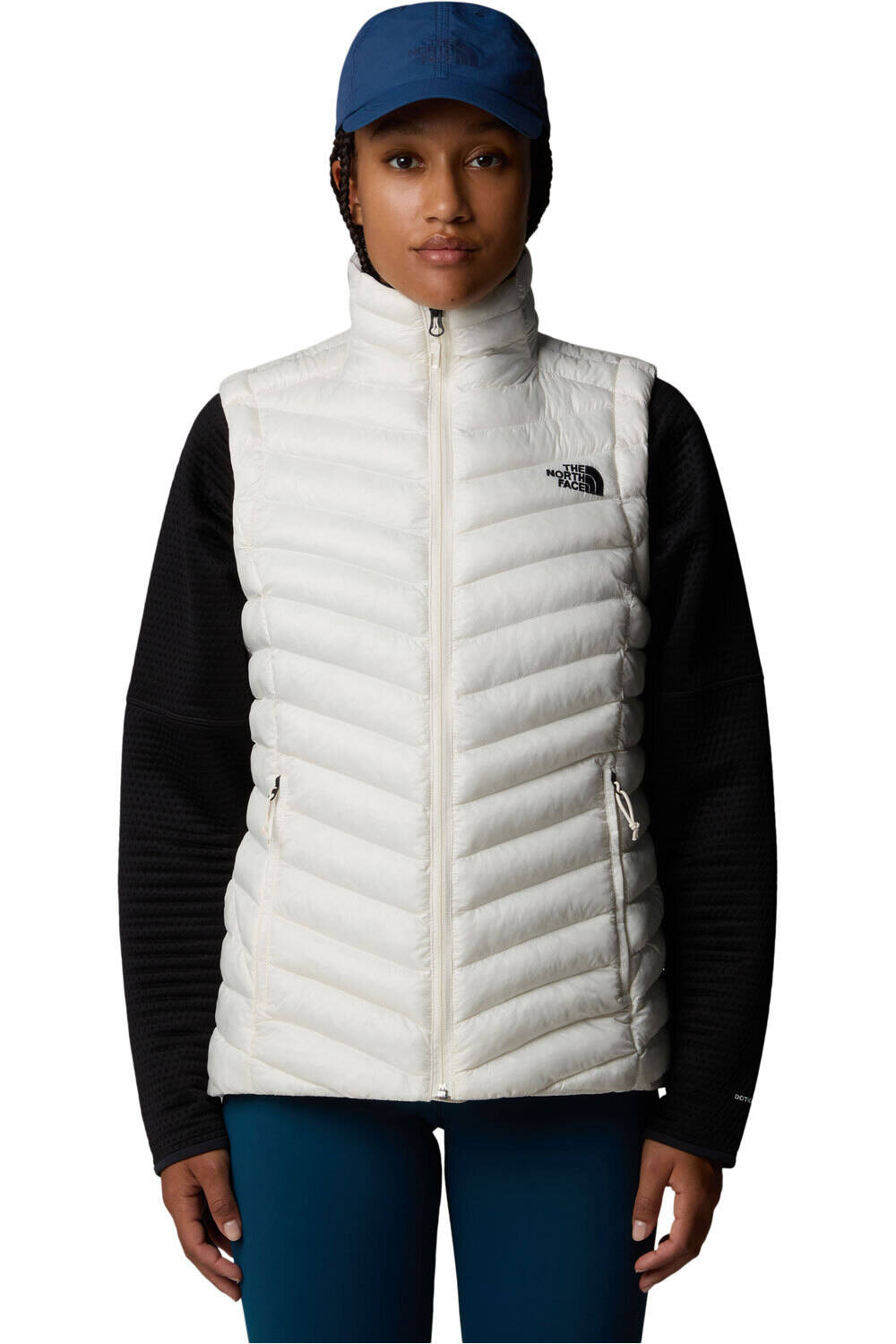 The North Face chaleco outdoor mujer W HUILA SYNTHETIC VEST vista frontal