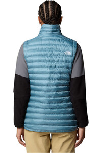 The North Face chaleco outdoor mujer W HUILA SYNTHETIC VEST vista trasera