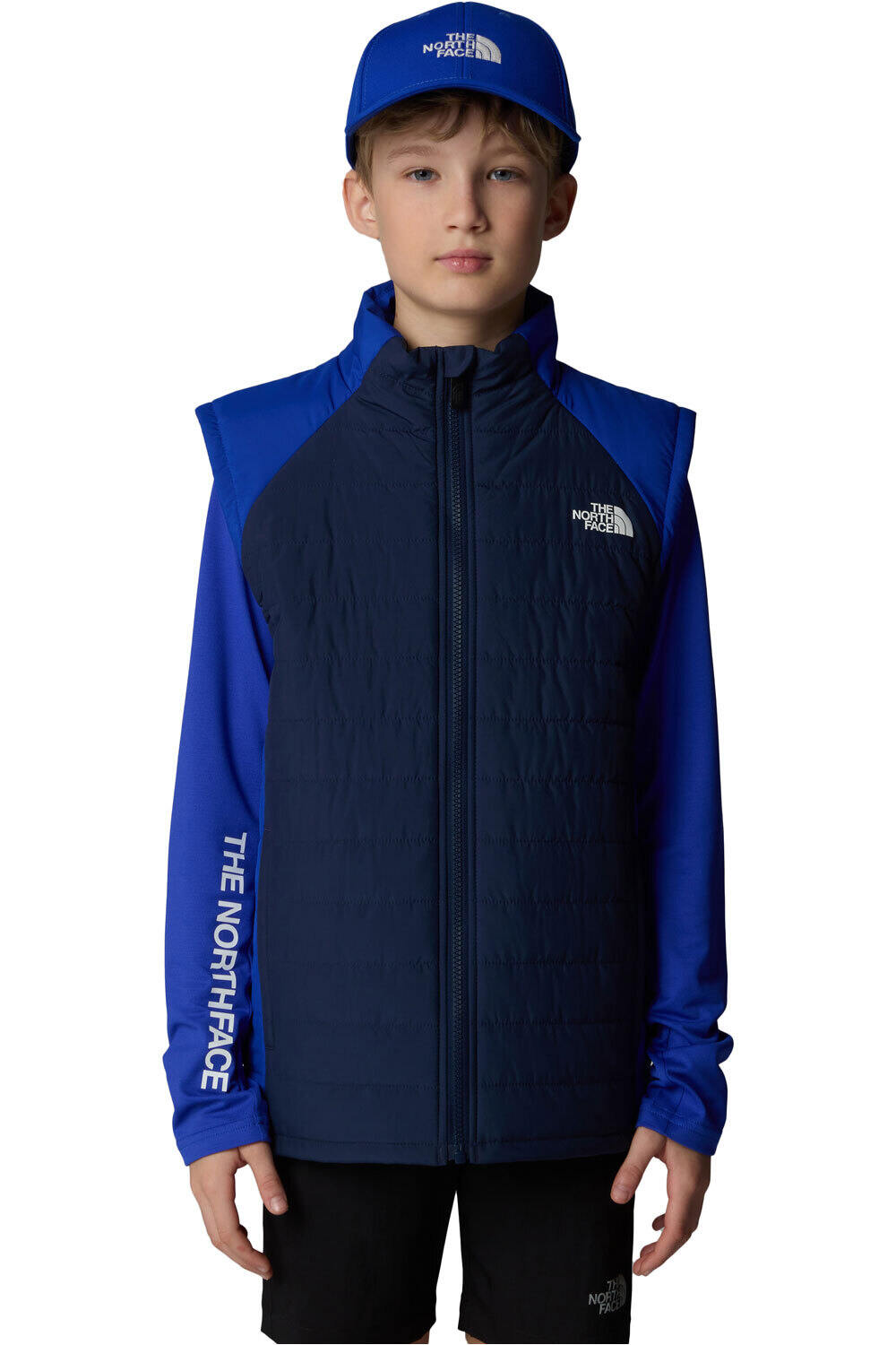 The North Face chaleco outdoor niño B NEVER STOP SYNTHETIC VEST vista frontal