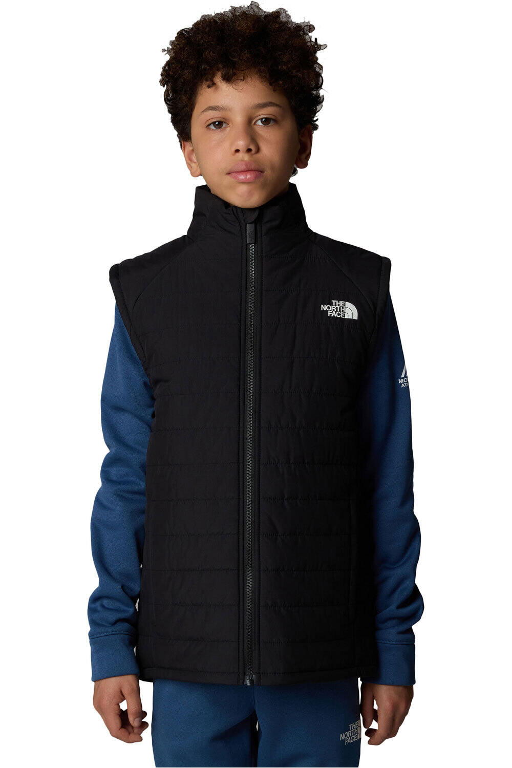 The North Face chaleco outdoor niño B NEVER STOP SYNTHETIC VEST vista frontal