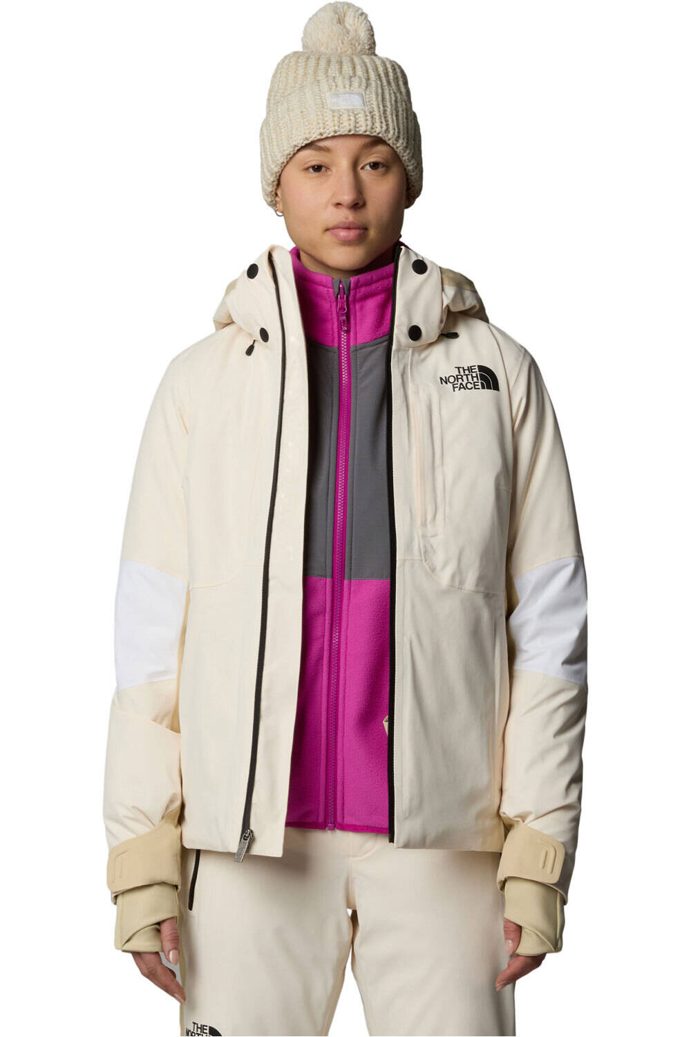 The North Face chaqueta esquí mujer W LENADO JACKET vista detalle