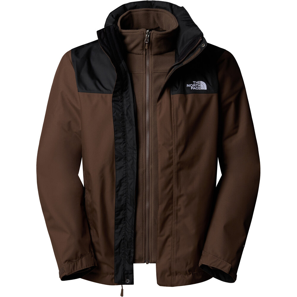 The North Face chaqueta impermeable hombre M EVOLVE II TRICLIMATE JACKET 03