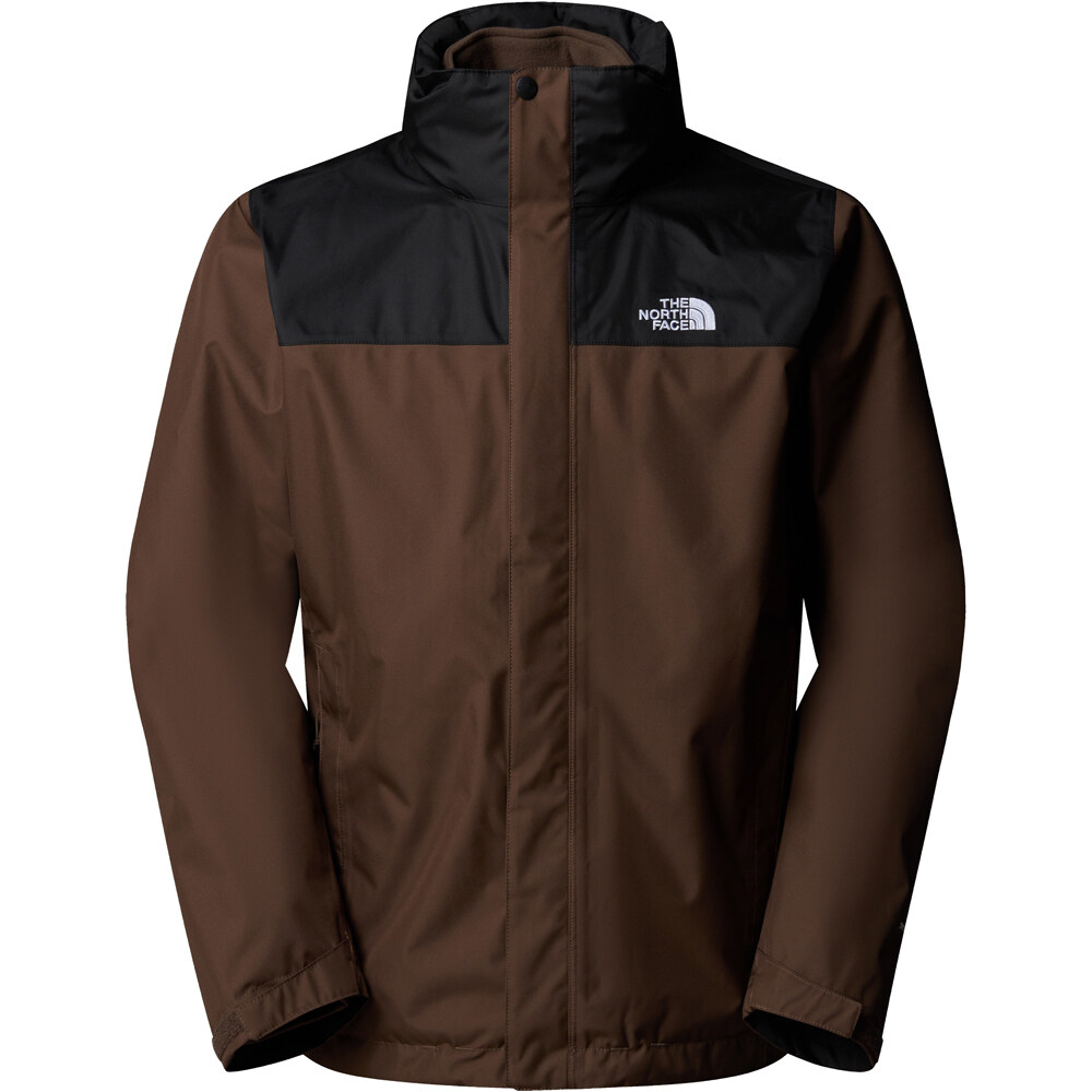 The North Face chaqueta impermeable hombre M EVOLVE II TRICLIMATE JACKET vista detalle