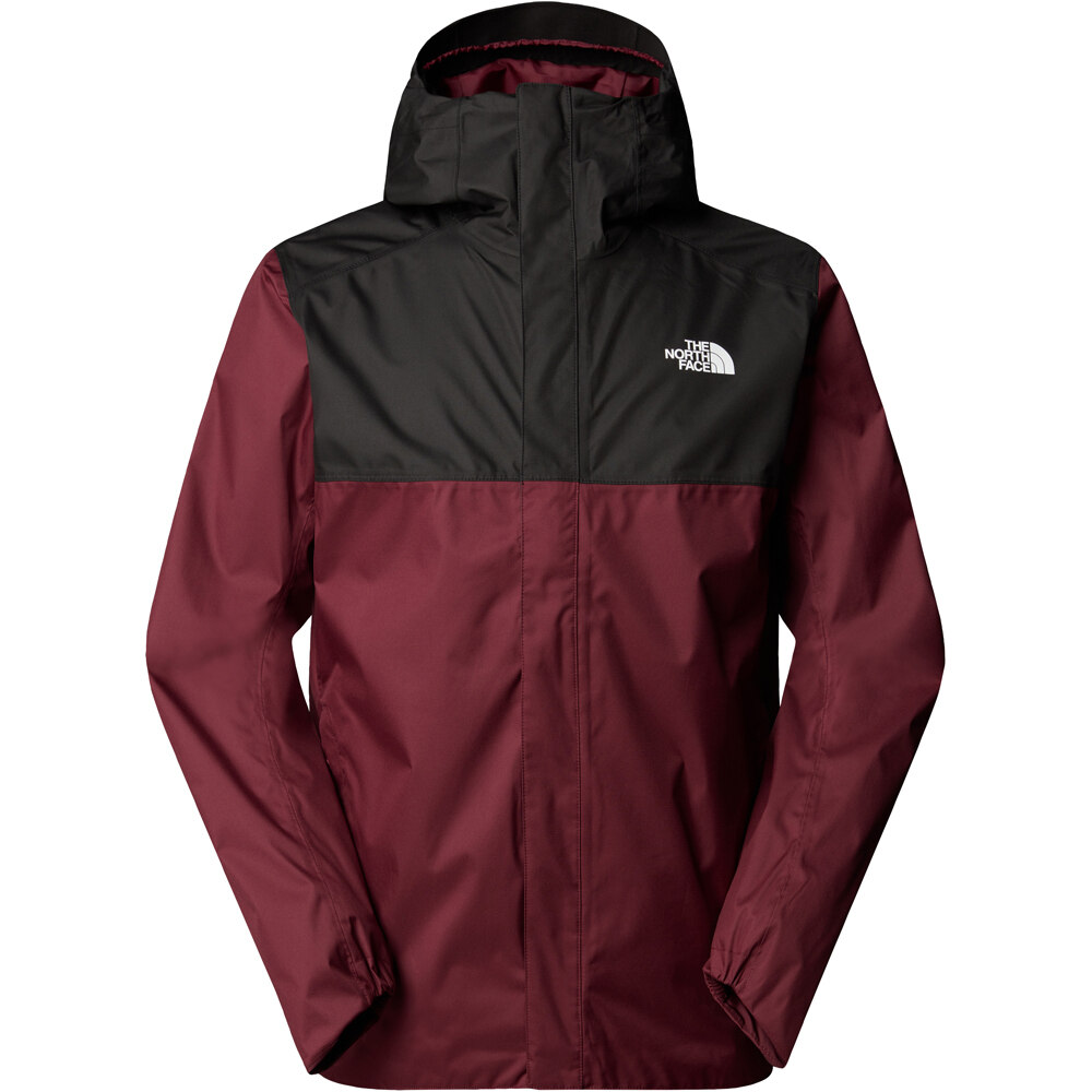 The North Face chaqueta impermeable hombre M QUEST ZIP-IN JACKET vista frontal