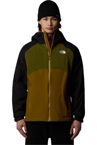 The North Face chaqueta impermeable hombre M STRATOS JACKET - EU vista frontal