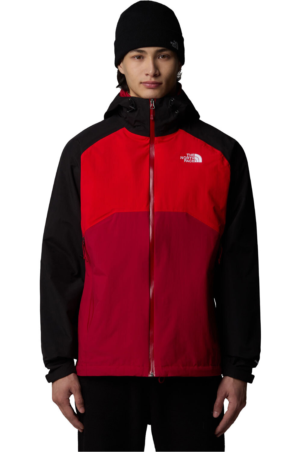 The North Face chaqueta impermeable hombre M STRATOS JACKET - EU vista frontal