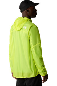 The North Face chaqueta impermeable hombre M WINDSTREAM SHELL vista trasera