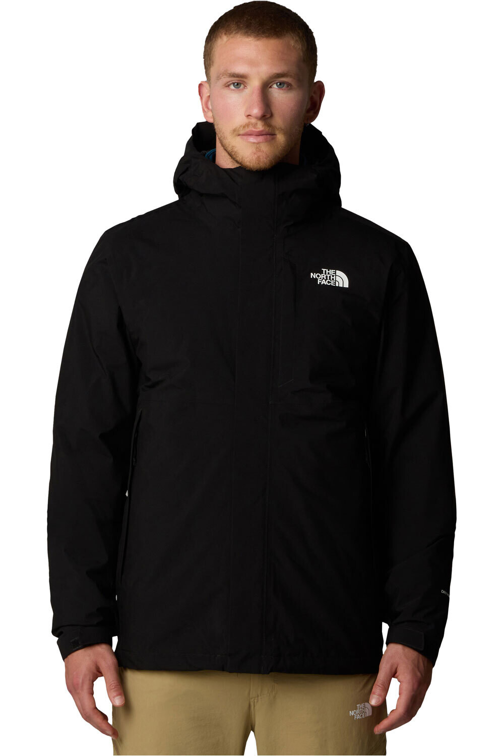 The North Face chaqueta impermeable insulada hombre M CARTO TRICLIMATE JACKET vista detalle