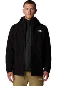 The North Face chaqueta impermeable insulada hombre M CARTO TRICLIMATE JACKET vista frontal