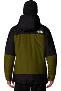 The North Face chaqueta impermeable insulada hombre M MOUNTAIN LIGHT TRICLIMATE GTX JACKET vista trasera