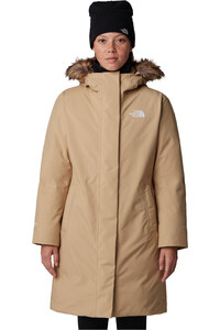 The North Face chaqueta impermeable insulada mujer W ARCTIC PARKA vista frontal