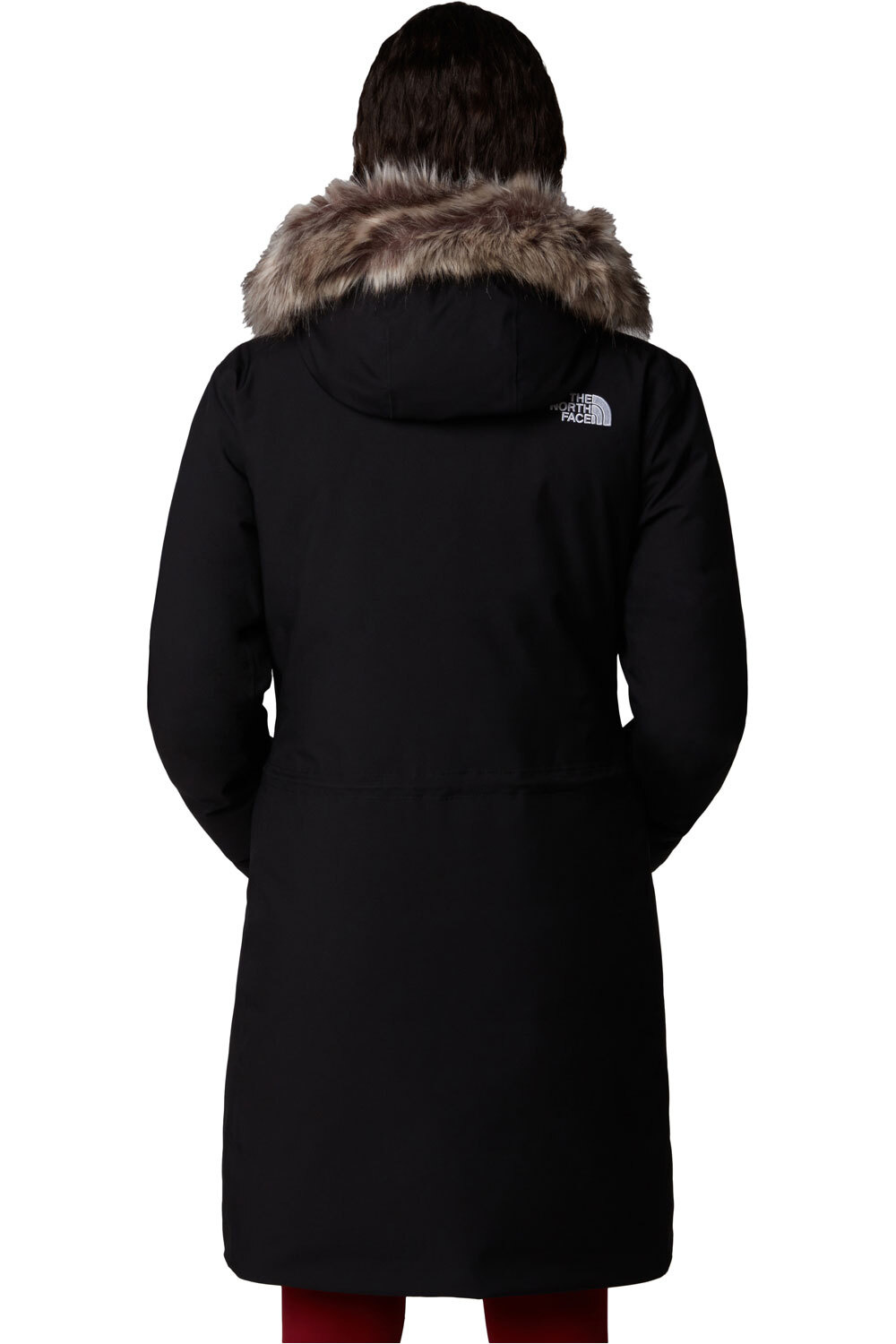 The North Face chaqueta impermeable insulada mujer W ARCTIC PARKA vista trasera